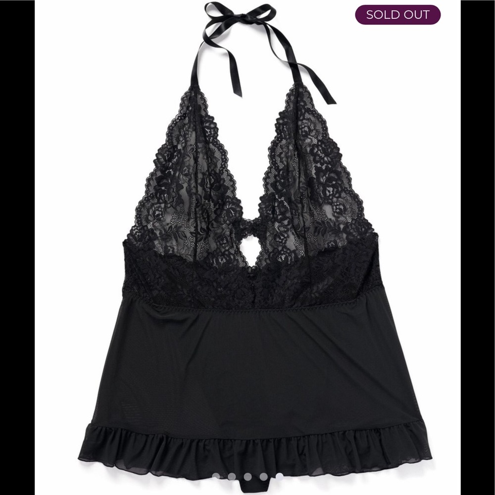 Adore Me Alisha Unlined Plus Bodysuit